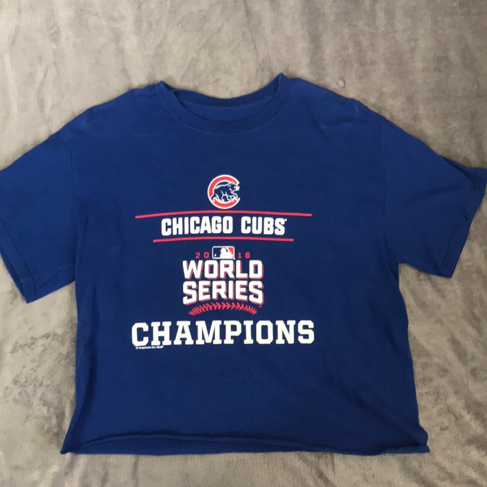 Chicago Cubs cropped T-shirt
